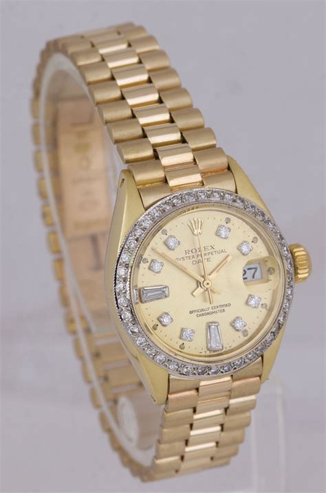 cost of ladies 18k yellow rolex model 6917|Rolex 69178 price.